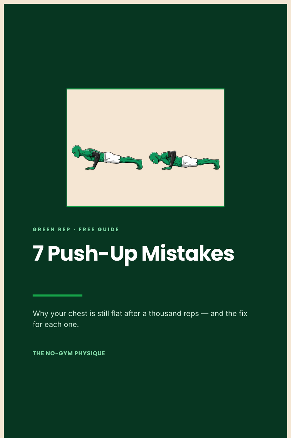 Cover of 7 Push-Up Mistakes
